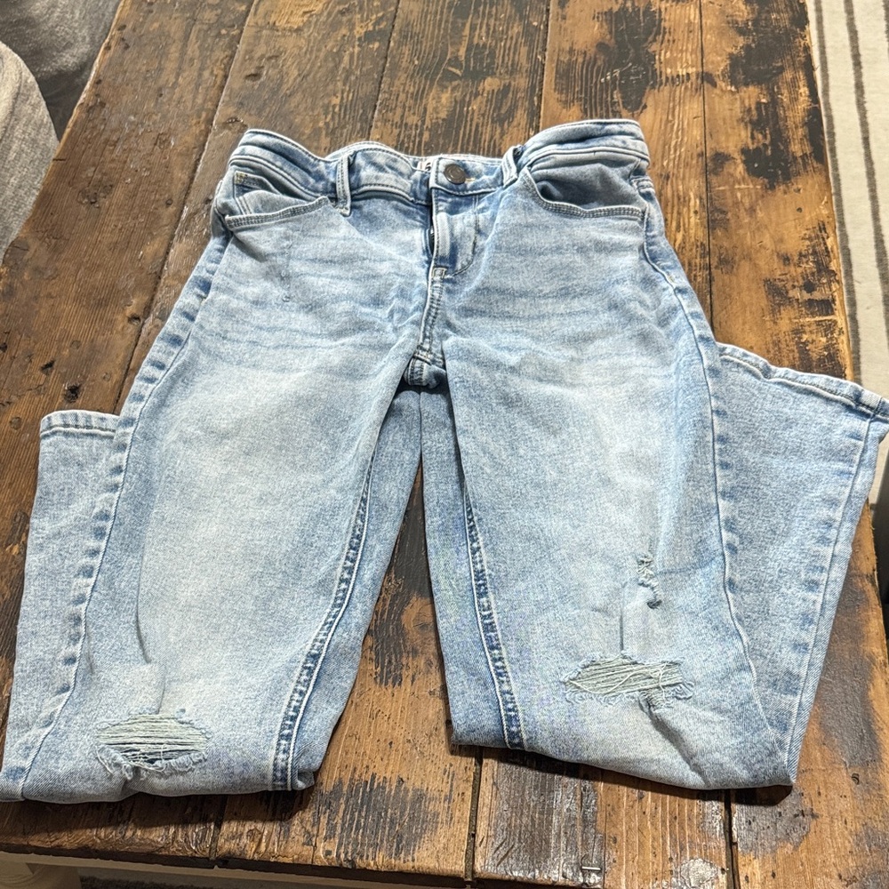 SO Light Wash Kids Ripped Jeans - Picture 2 of 4